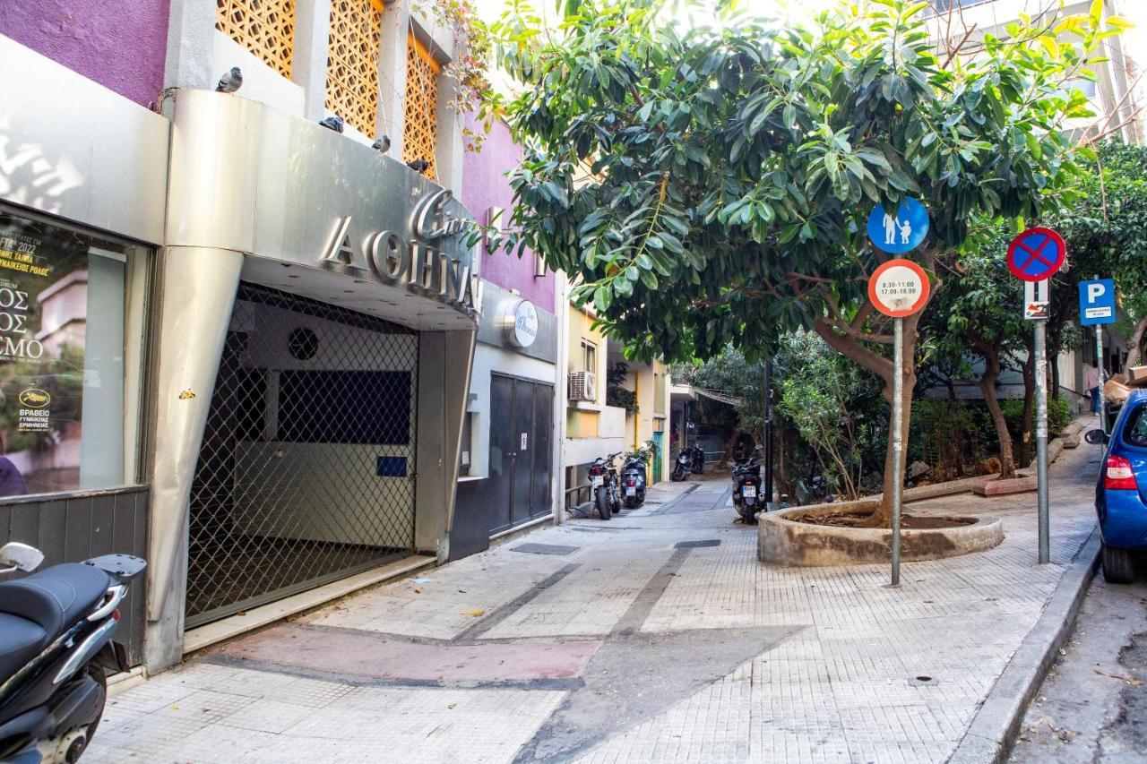 Studio Apartment With All Amenities In Kolonaki Atenas Exterior foto